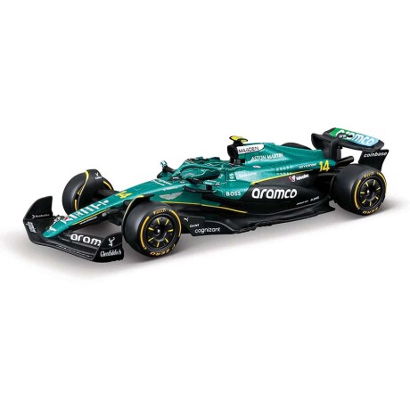 JUGUETE BBURAGO AUTO F1 1:43 ASTON ALONS 38250 001