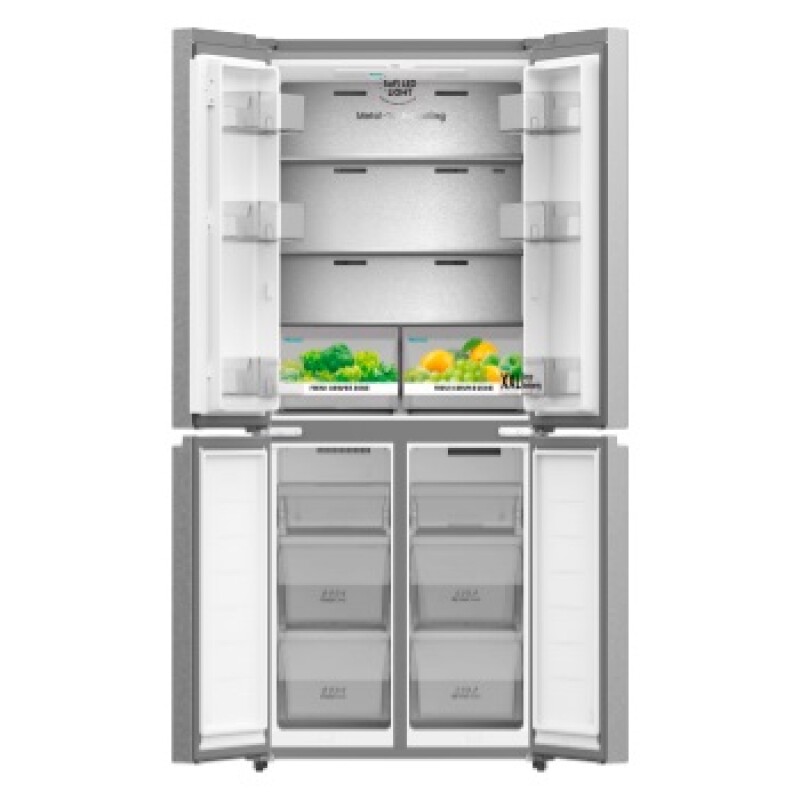 NEVERA 4 PUERTAS HISENSE, 17P.C., ECO INVERTER, MY FRESH CHOICE 001