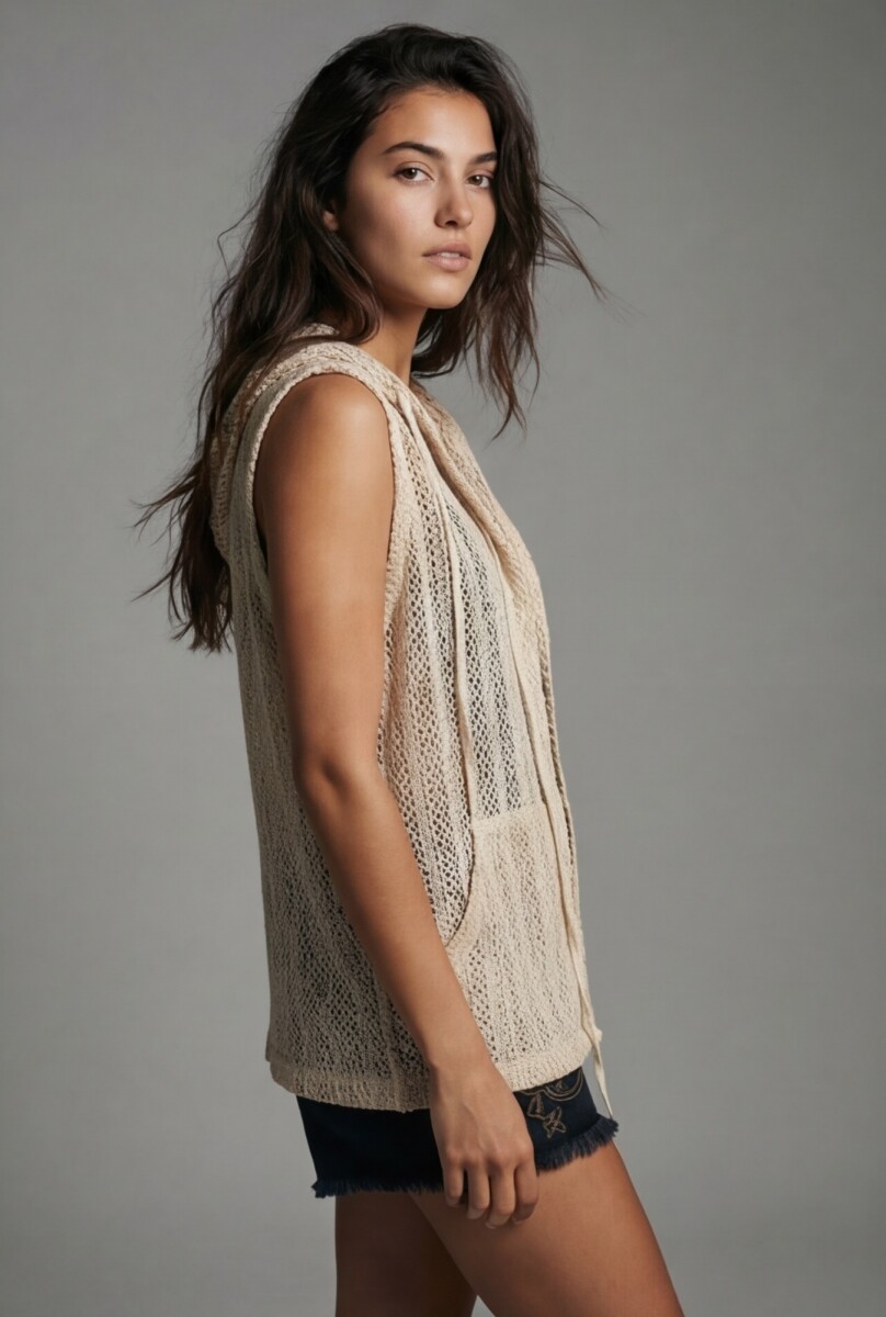 Chaleco Cannes - CRUDO 