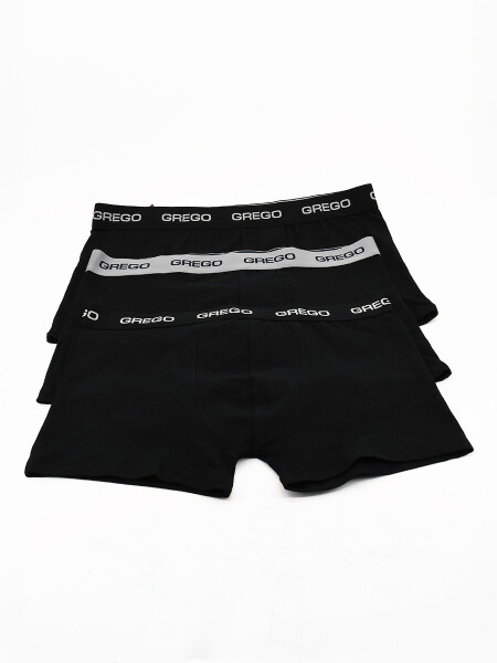 BOXER PACK X3 NEGRO