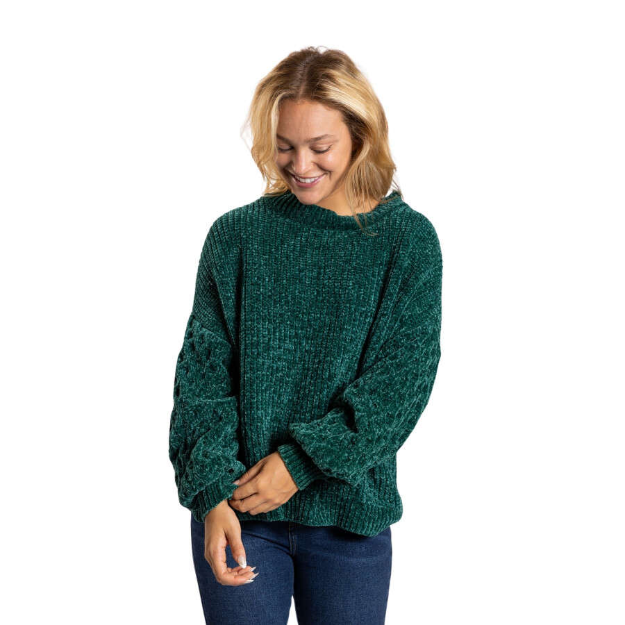 CHERRY SWEATER GREEN