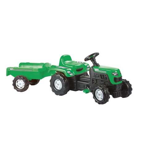 Auto Tractor con Zorra Remolque Pedal Dolu 8246 001
