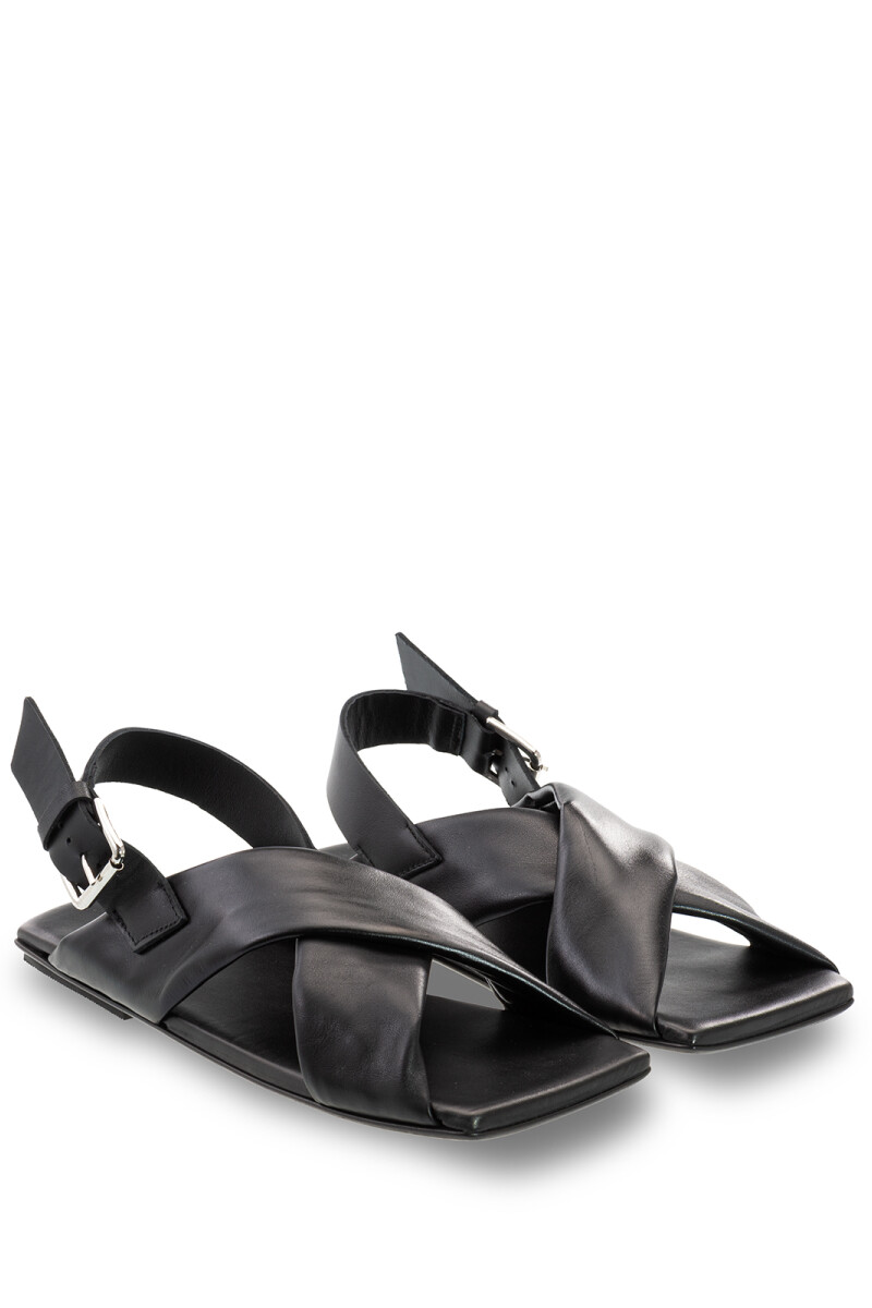 SANDALIAS PIERA Negro