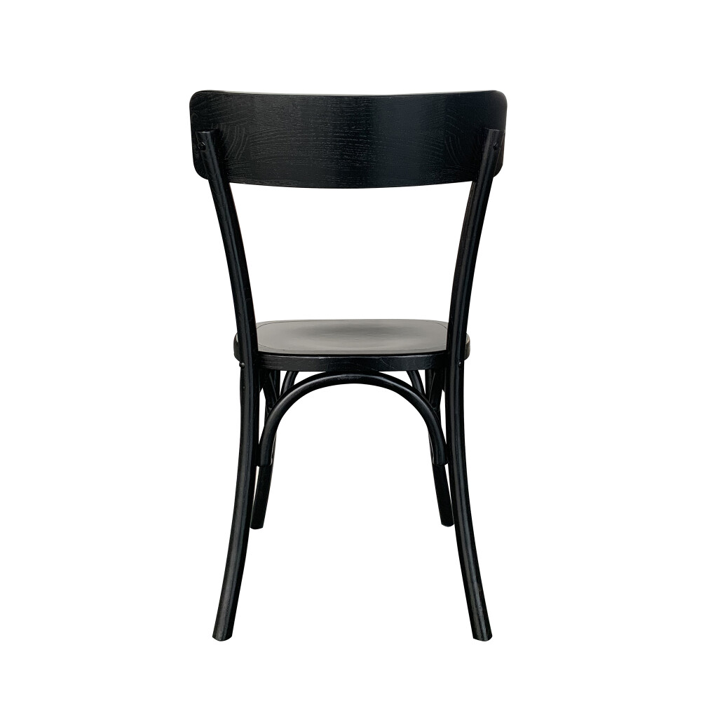 SILLA DE COMEDOR MADERA NEGRO MODENA