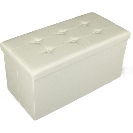 Puff Baul Houston Lino Crema