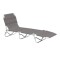Catre cama plegable para camping Gris