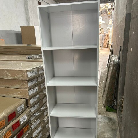 [OUTLET] Estanteria ANITA biblioteca multiuso con 4 Estantes 47,9 x 170 x 27,5 cm - Blanco [Solo retiro en el local] [OUTLET] Estanteria ANITA biblioteca multiuso con 4 Estantes 47,9 x 170 x 27,5 cm - Blanco [Solo retiro en el local]