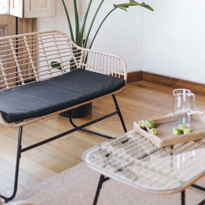 Sillón de Exterior Ibiza EN EXHIBICIÓN | SIN CAMBIO Black