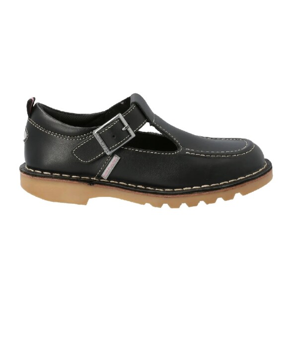 SPRING T-STRAP Negro