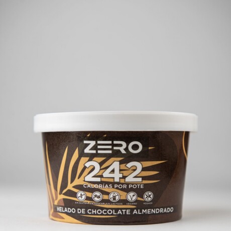 Helado Zero choco almendras 250 ml Helado Zero choco almendras 250 ml