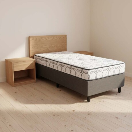 SOMMIER DE ESPUMA VANILA HOME 1 PLAZA