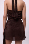 Falda Burgo Marron