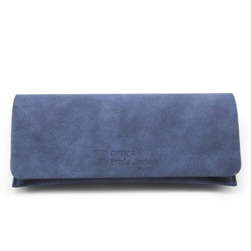 Estuche Tipo Sobre Azul Optica Estela Jinchuk Accesorios