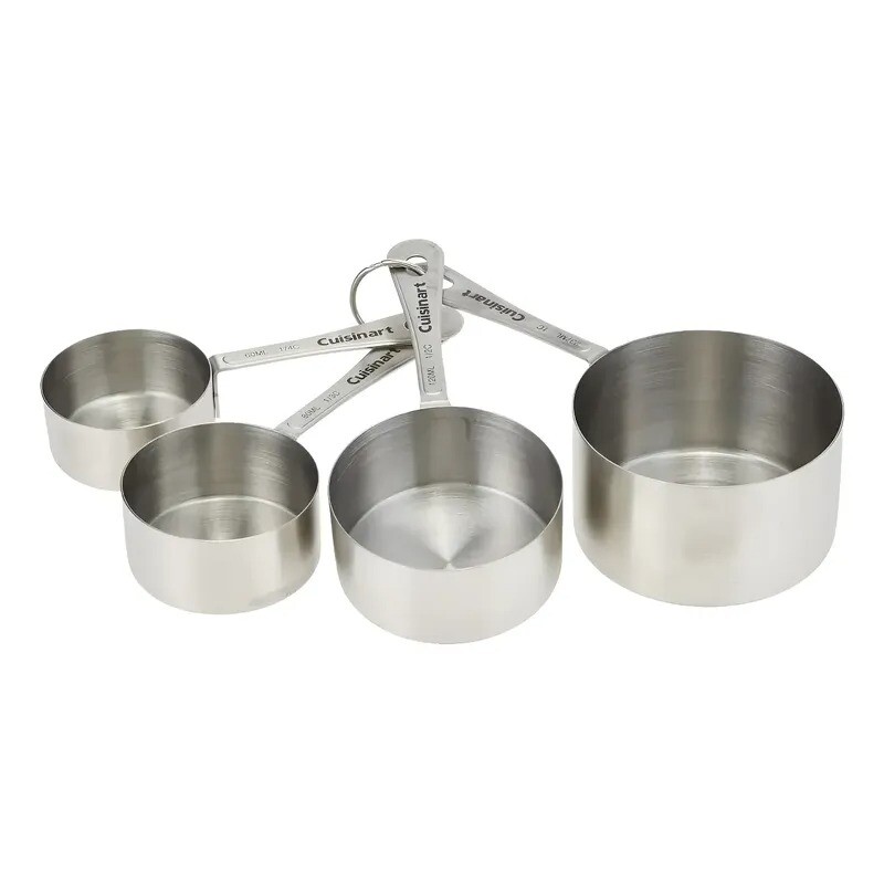 Set de cucharas medidoras de acero inoxidable Cuisinart Set de cucharas medidoras de acero inoxidable Cuisinart