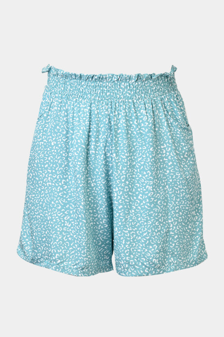 Short Sara Animal Print Verde