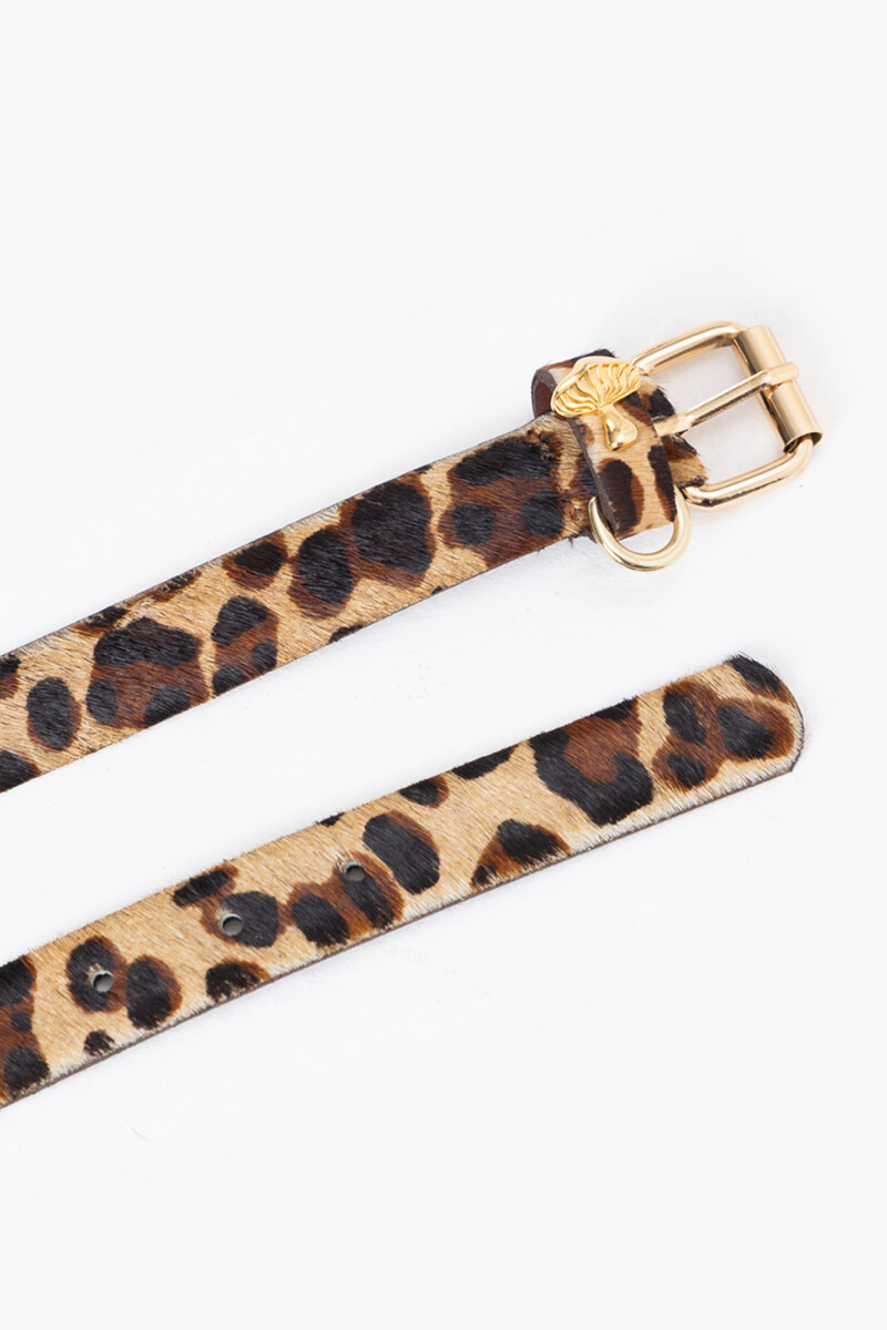 CINTURON ITALIA WILD Leopardo