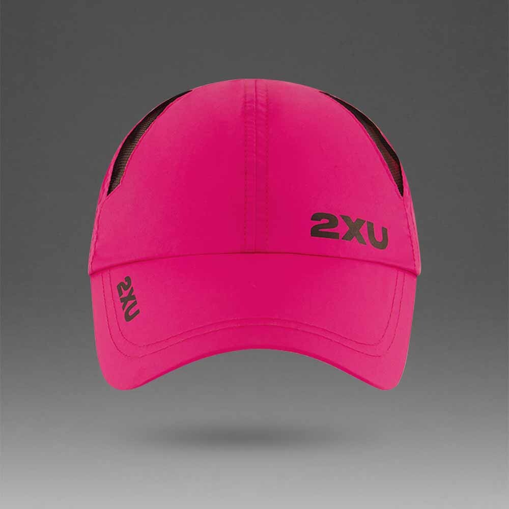 Gorra Running Run Cap Unisex Fuchsia/black