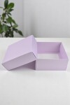 Caja eco 02 - 8x8x4,5 cm. LILA