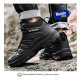 Calzado Botas De Trekking Para Adulto Tipo Borcego Negras Negro