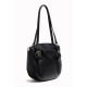 Cartera Squash dos hebillas Luma Negra
