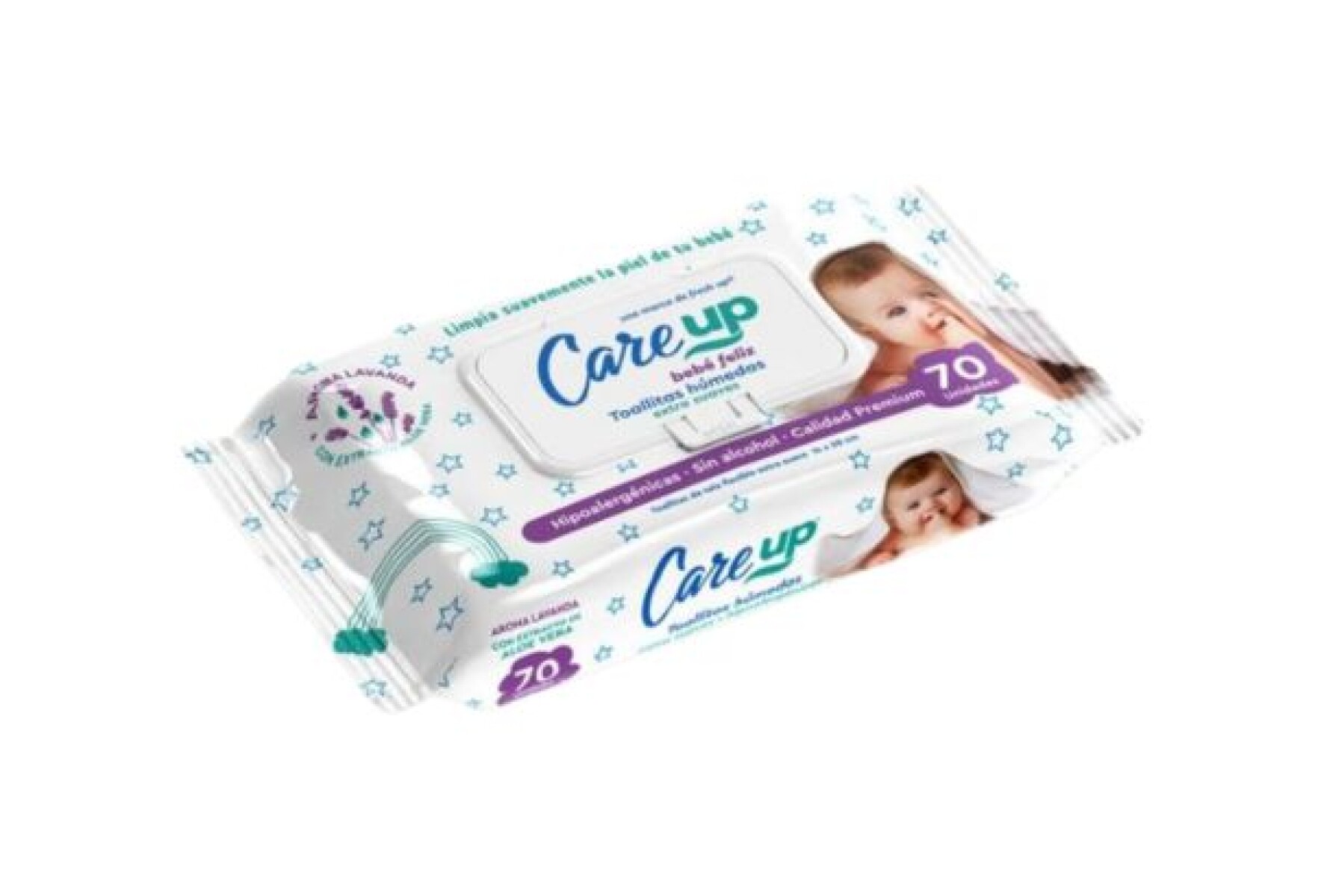 TOALLITAS HUMEDAS FRESH UP BABY PREMIUM 70 UNIDADES - NVO DISEÑO S/TAPA 