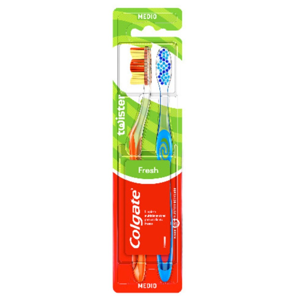 COLGATE CEPILLO TWISTER 2X1 CJ única