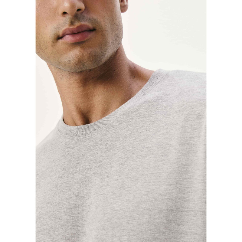 CAMISETA MM MASC CINZA MESCLA