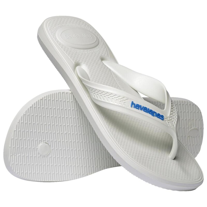 Sandalias Havaianas Top Max Comfort FC Hombre Blanco/blanco/azul
