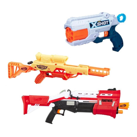 Pack X10 Dardos Compatibles C/ Pistolas Nerf Xshot Jug013001