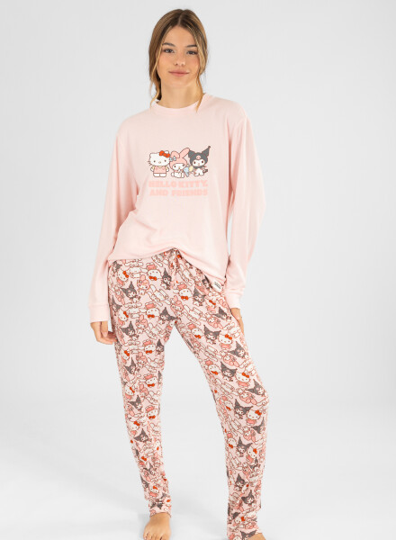 Pijama hello kitty hacci Rosado