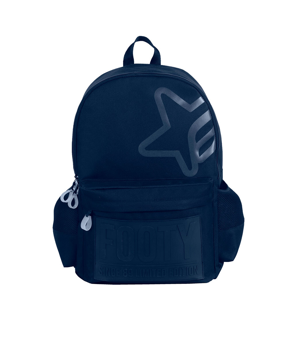 Mochila Footy Estrella - Azul 