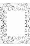 Rodal blanco rectangular 30x40cm. x100 Rodal blanco rectangular 30x40cm. x100