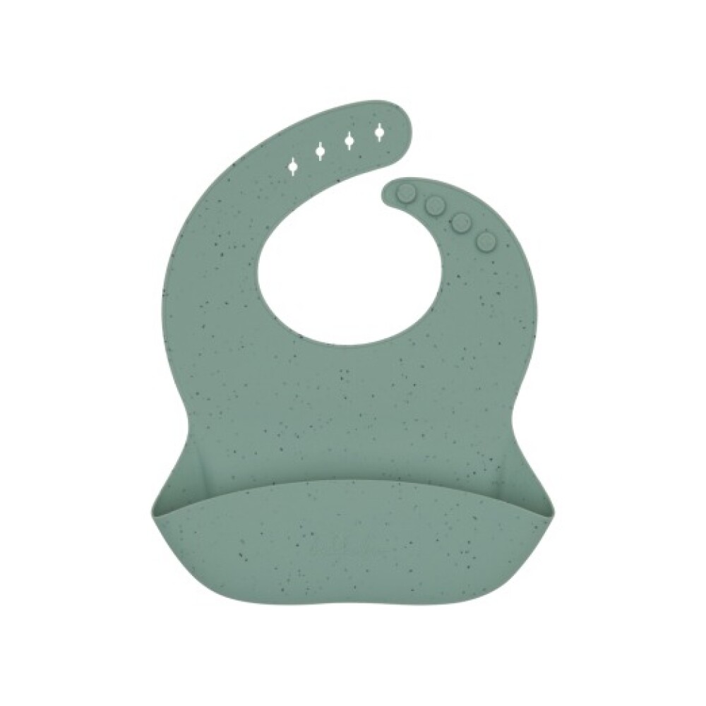 Babero Silicona Platinum Kikkaboo Verde