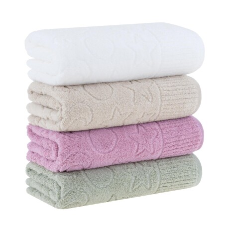 TOALLA KIDS MANO ALGODON NATURAL-BEIGE ZODIACO AIR BEIGE