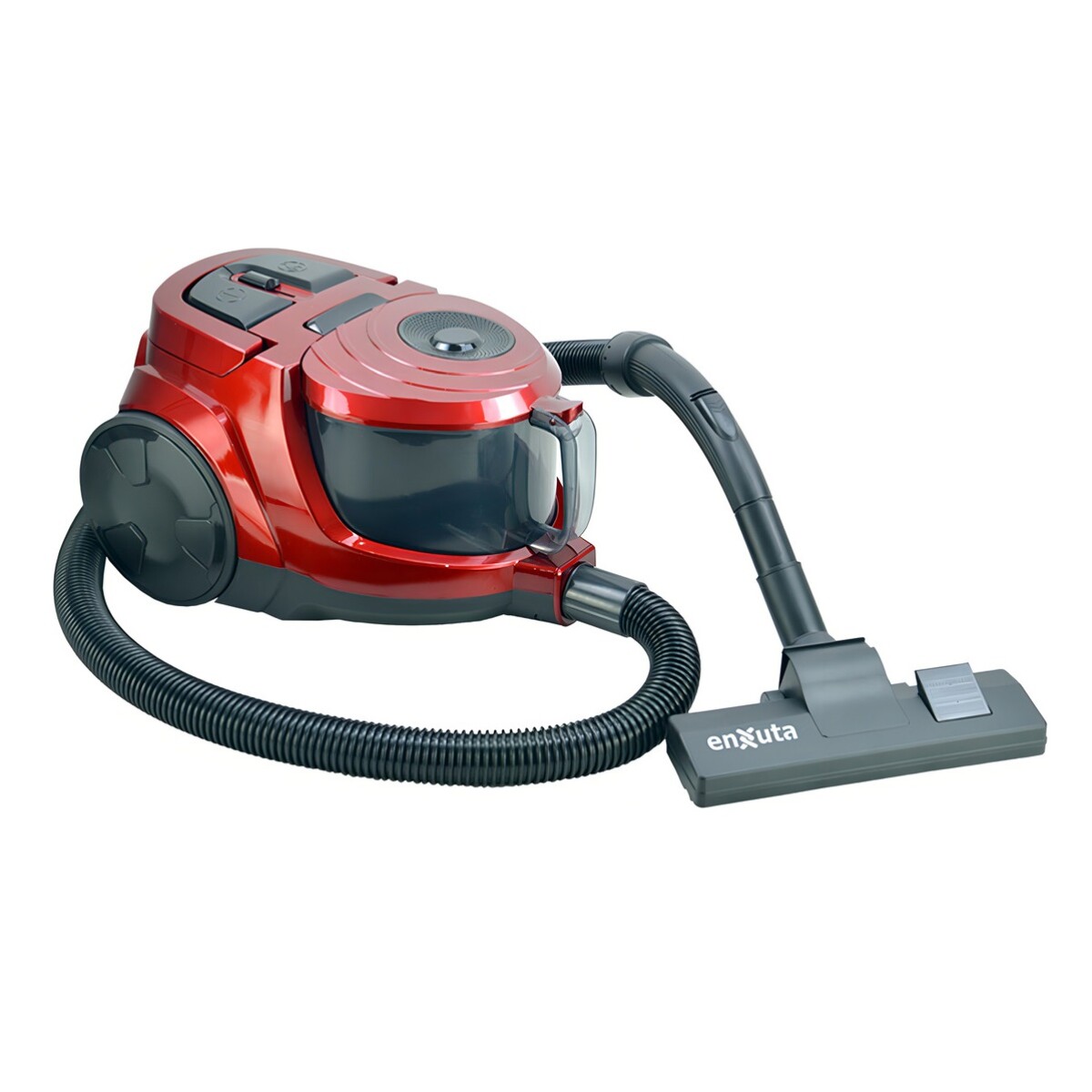 Aspiradora Sin Bolsa Ciclonica Enxuta Aenxc1800r 1800w Color Rojo 