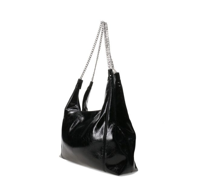 Cartera Miss Carol Riko Con Cadenas Negro