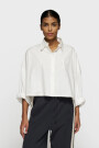 OVERSIZED CROPPED SHIRT Crudo