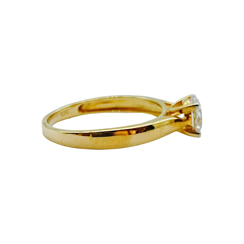 Anillo-Oro bajo-Piedra circonia-AN8047 conpiedra