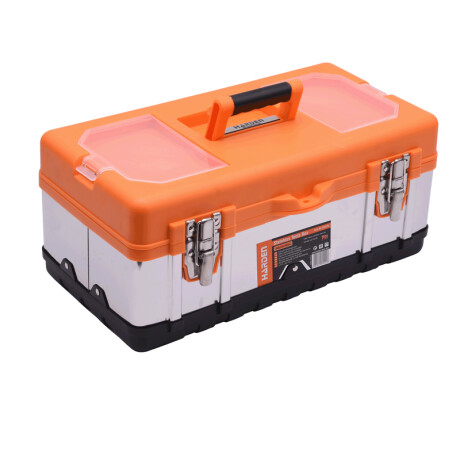 CAJA DE HERRAMIENTAS ACERO INOXIDABLE 360MM PRO HARDEN ++ Sin color