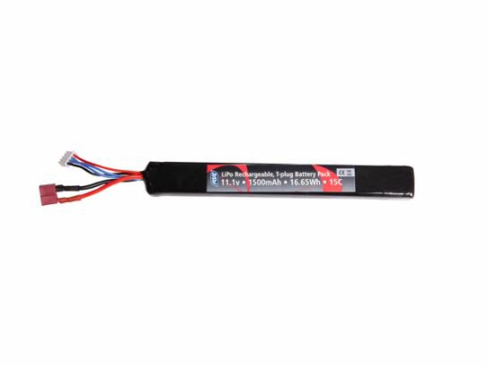 Batería Li-Po 11.1v 1500mah 15c conector T 