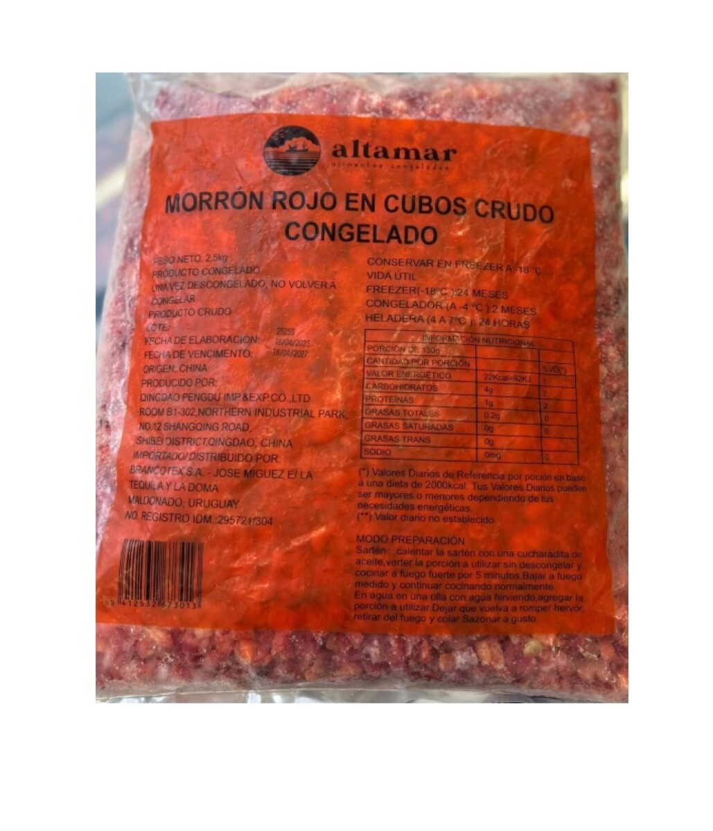 MORRON 2,5KG +SOLO PDE O WEB+ 