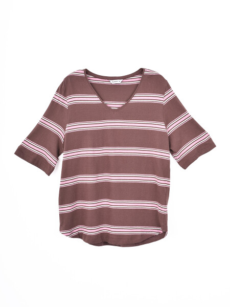 REMERA JASPI CHOCOLATE