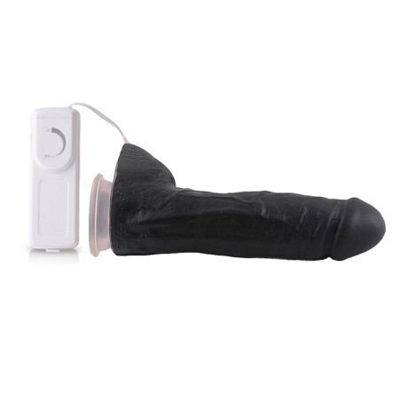 Vibrador Realístico Steve Con Ventosa Negro