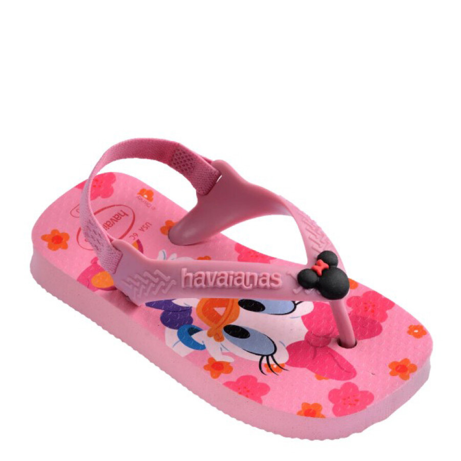 Sandalia de Niños Havaianas Baby Disney Classics Rosado Glow