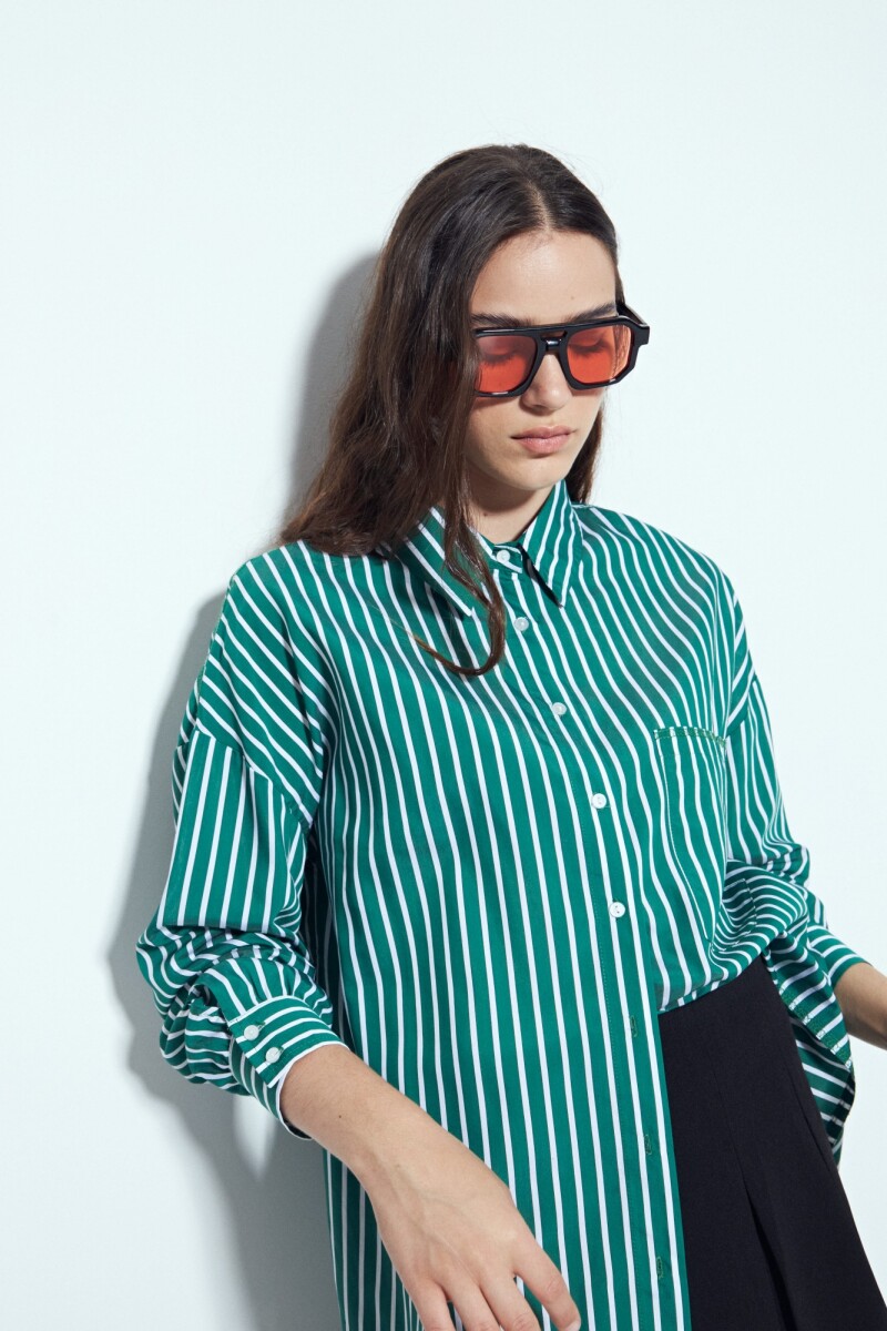 CAMISA CASTILANA Verde Ingles