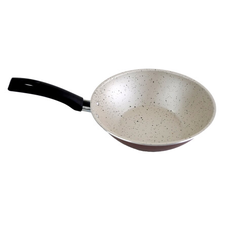 WOK ANTIADHERENTE 20CM BEIGE/TERRACOTA MARTINAZZO WOK ANTIADHERENTE 20CM BEIGE/TERRACOTA MARTINAZZO