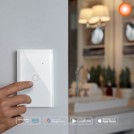 INTERRUPTOR SMART 1 BOTON LEDVANCE Interruptor De Pared 1 Boton Smart Wi-Fi LEDVANCE