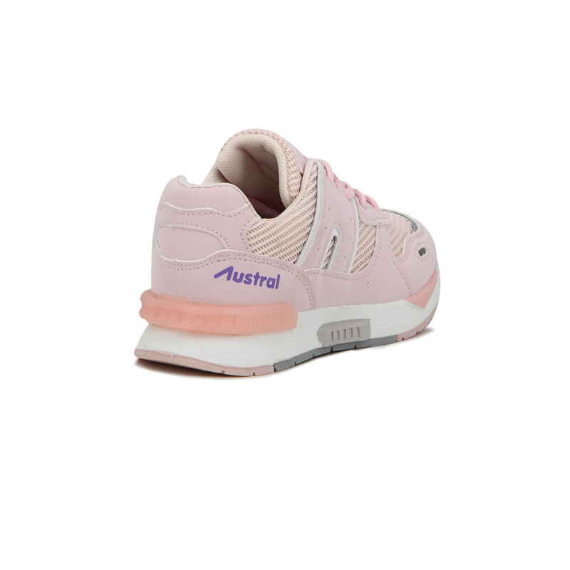 Austral Running Niños C/cordones-baby Rosa Claro