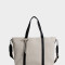 Shopper Clasico Cartera Shopper Con Correa - Blanco Crudo