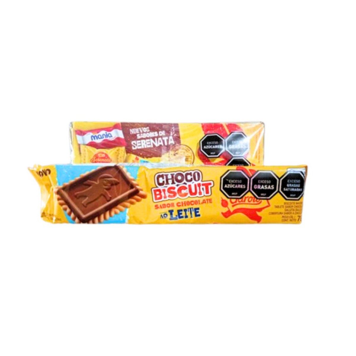 BOMBON GAROTO 250 GRS + GALLETA CHOCO BISCUIT 78GRS 